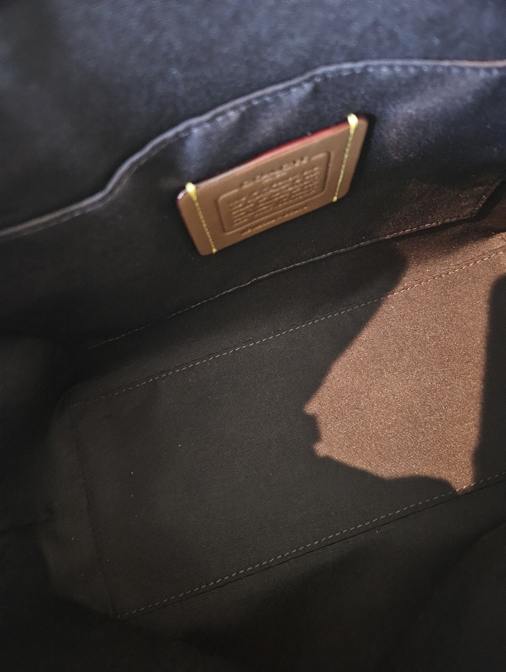 Coach Sadie Satchel Bag With Star Print - Picture 13 of 16